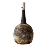 Danish mid-century ceramic table lamp base