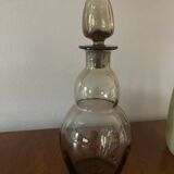 Smoked glass decanter