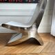 Fauteuil inox X Megaron Studio