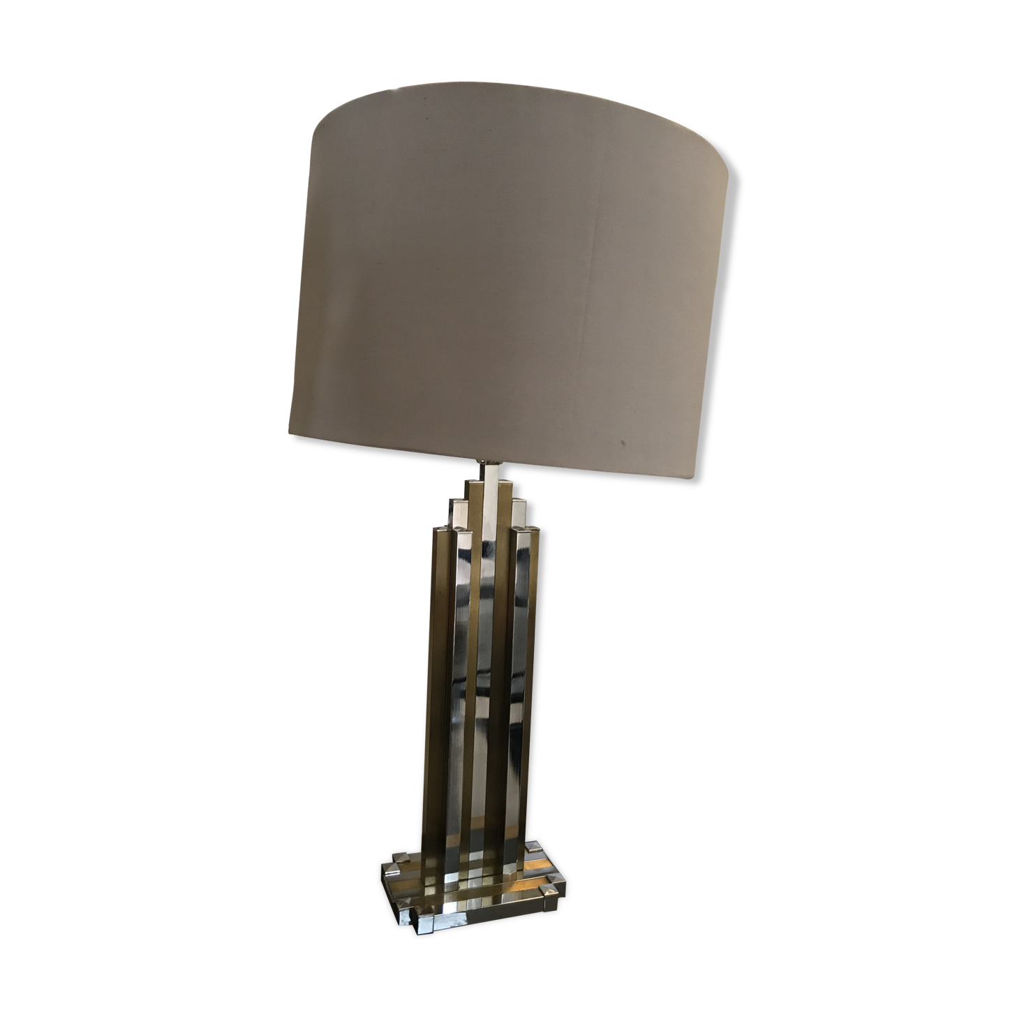 Romeo Rega table lamp bicolor 60 cm hight 1970