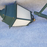 Pair of antique lanterns on its gallows