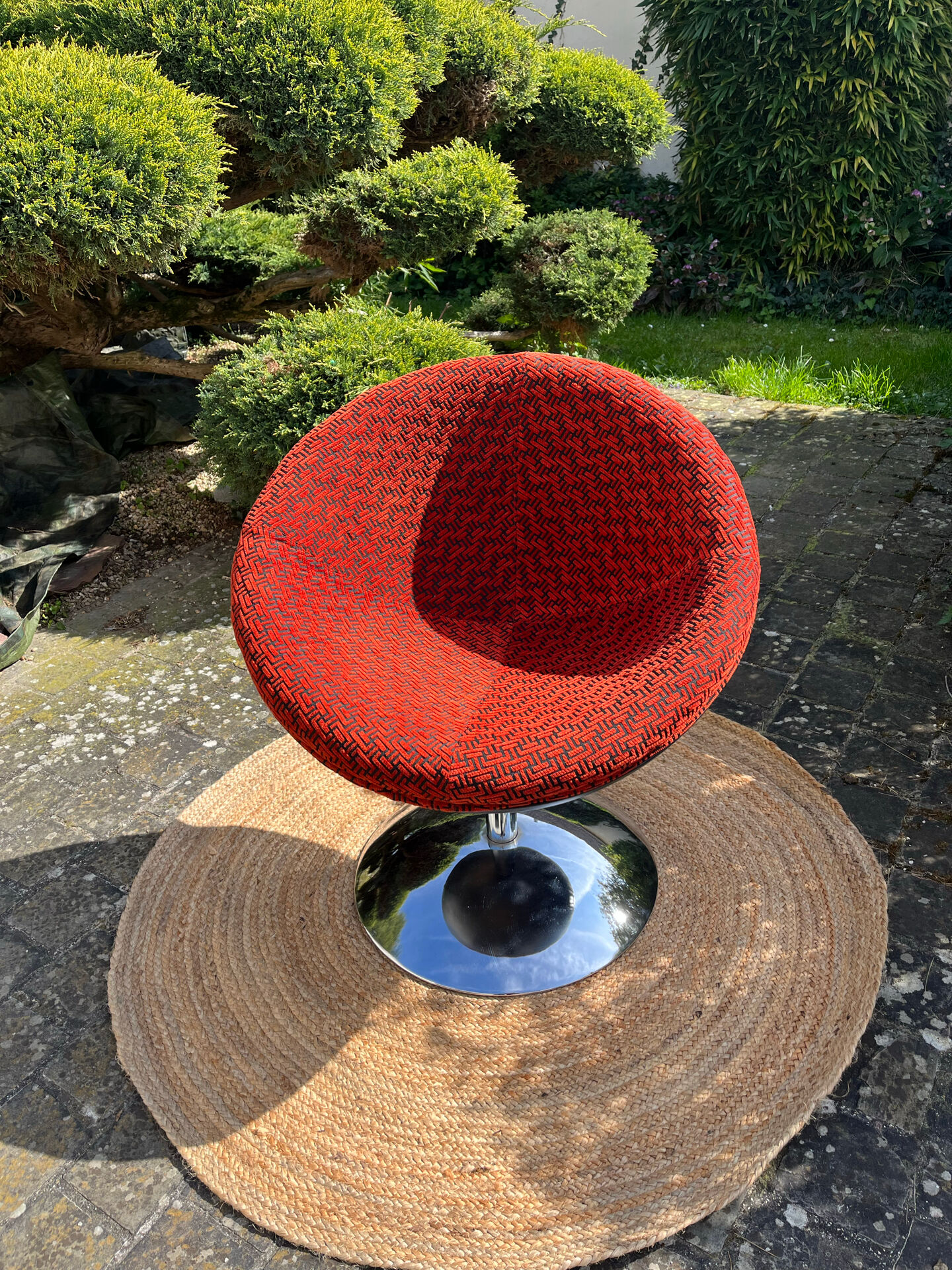 Fauteuil boule pivotant