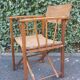 Fauteuil metteur en scène pliant vintage