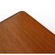 Table expandable Scandinavian vintage 1960 teak