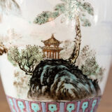 Chinese porcelain vase, pink family