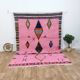 Azilal Berber rug in handmade wool 300 X 200 CM