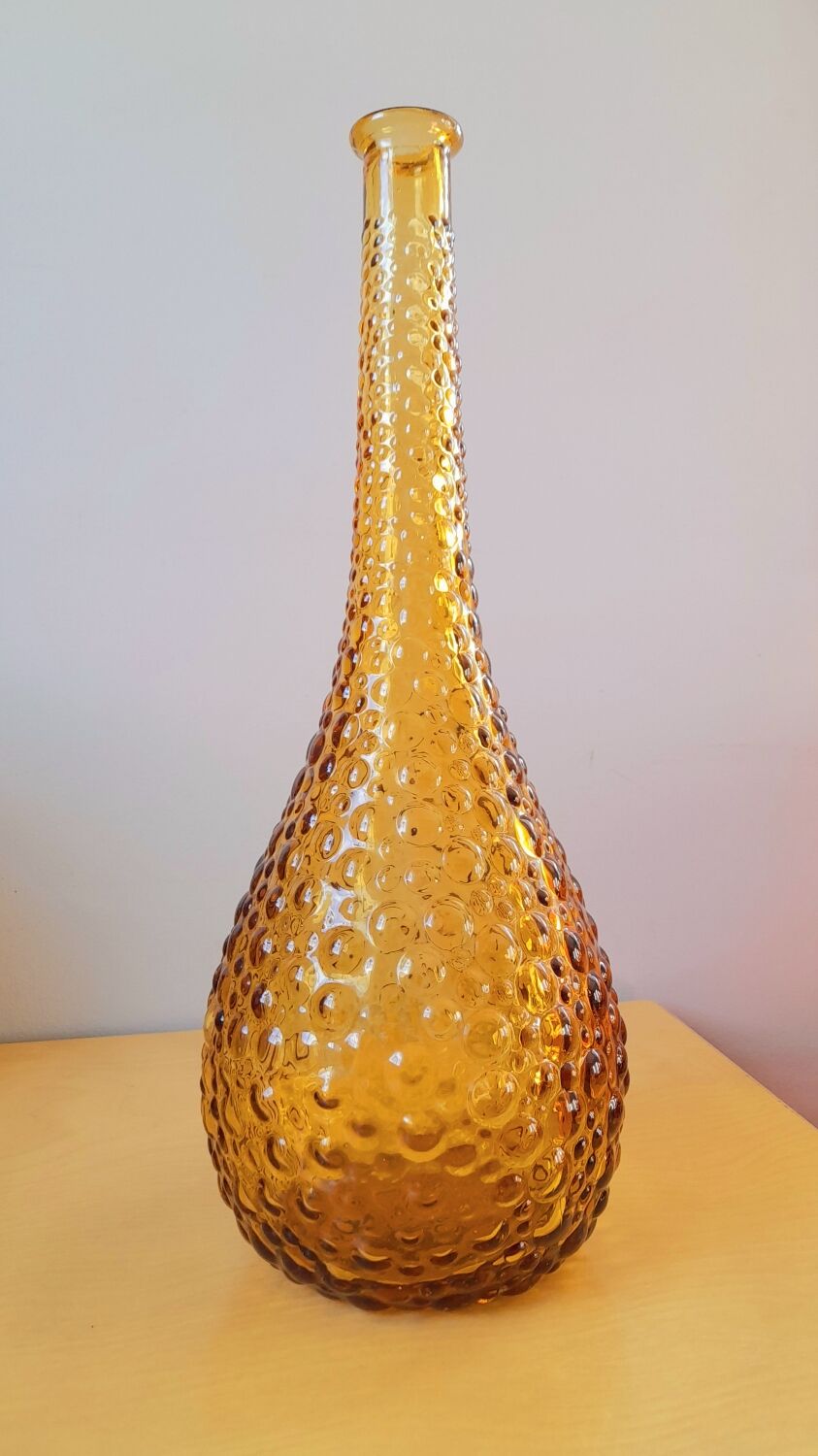 Italian carafe Amber Empoli