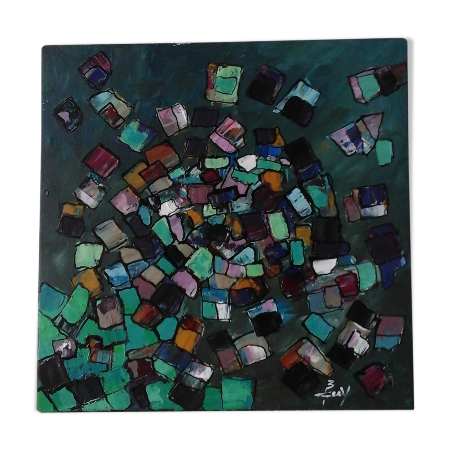 abstract composition "territories"