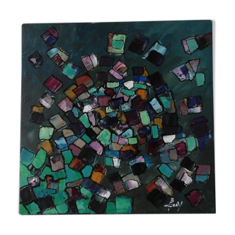 abstract composition "territories"