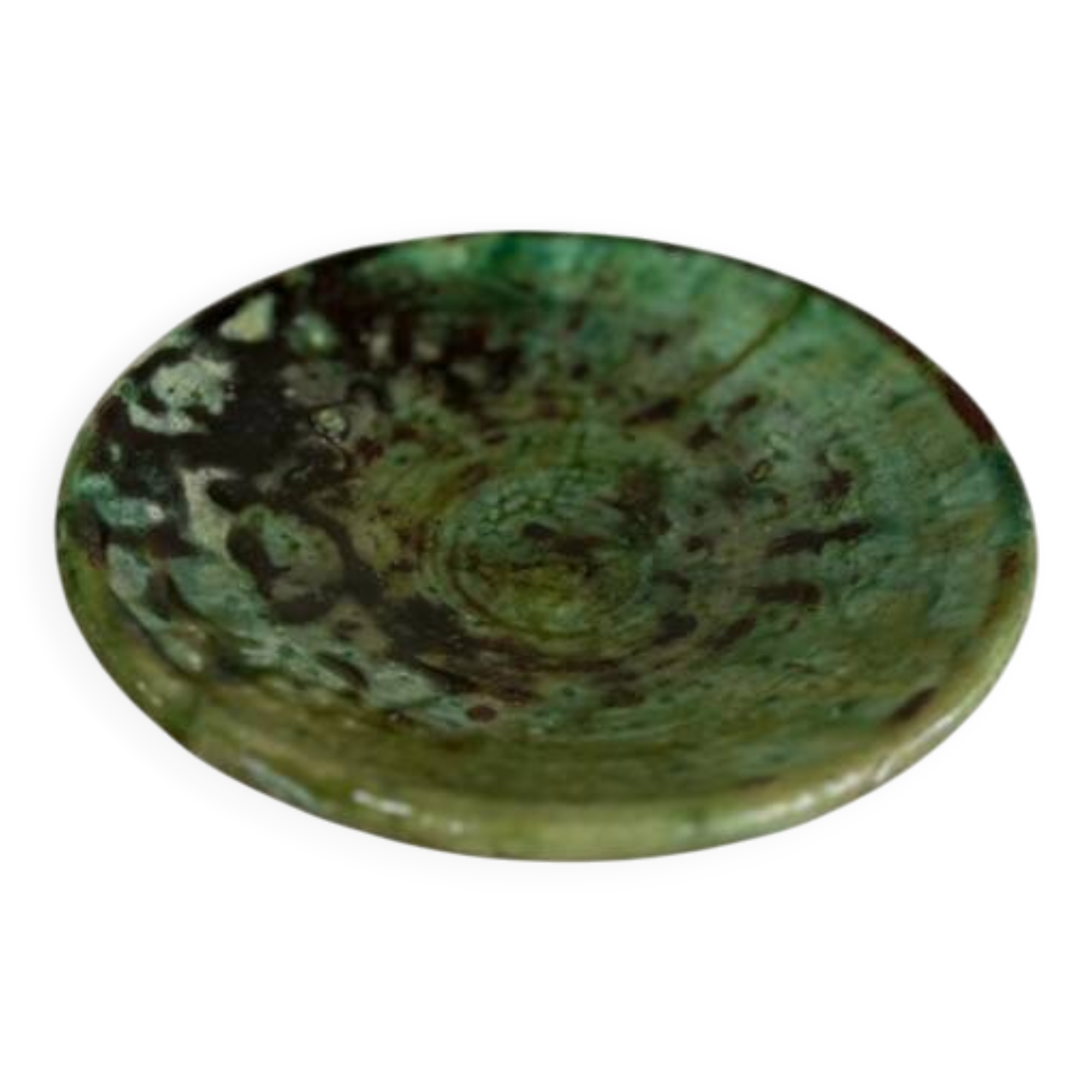 Assiette Tamegroute Verte