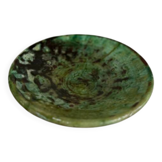 Assiette Tamegroute Verte