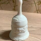 white table bell, ceramic call bell 10cm