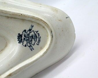 Longwy porcelain sausage