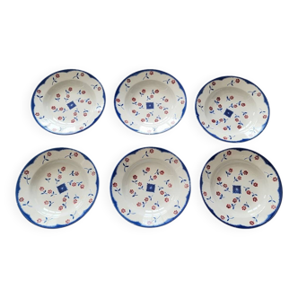 Vintage deep plates Lucienne VF Paris