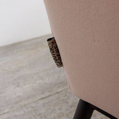 Dutchbone Kate pastel pink armchair