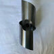 Brushed stainless steel wall light by Oxar France
