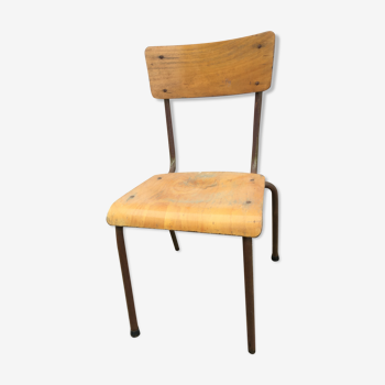 Chaises d’école vintage Mullca 511