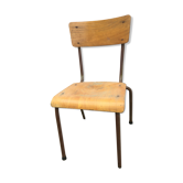 Old vintage school chairs Mullca 511