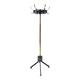 Revolving Brass and Varnished Iron Coat Rack, Italy