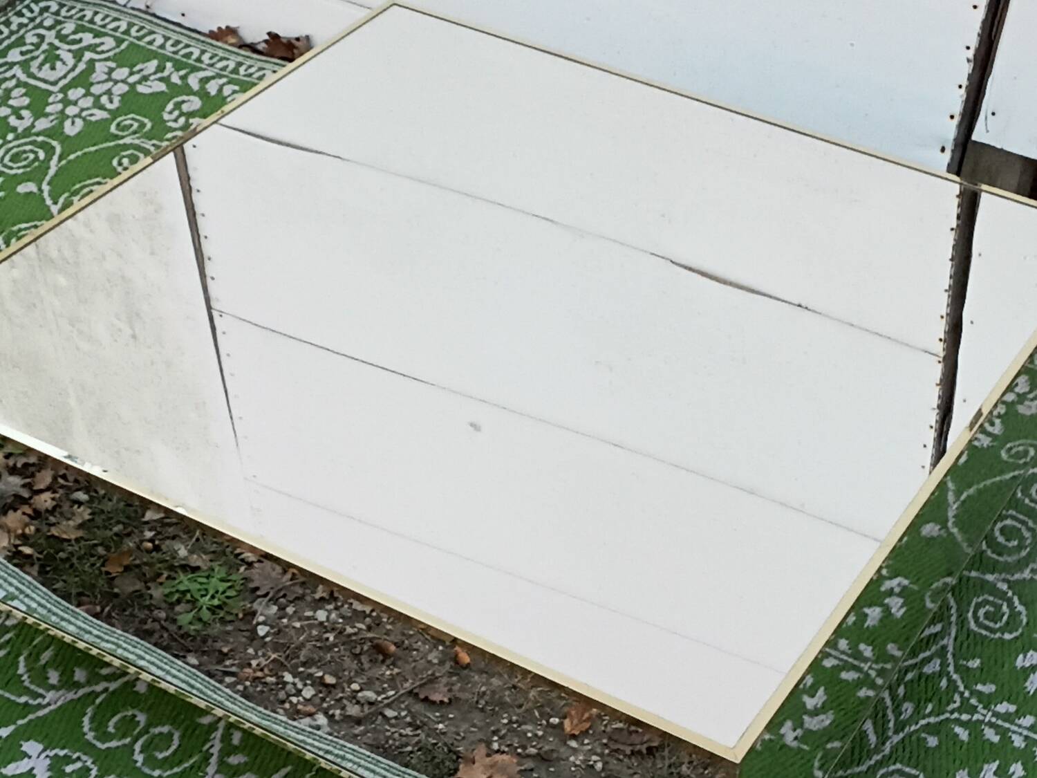 Mirrored coffee table