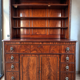 Large sideboard with flame mahogany veneer