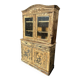 Large two-body sideboard Louis Philippe – blue beige patina