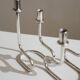 Pair of Italian candlesticks by Gorham Maestri