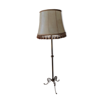 Floor lamp with its lampshade