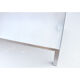 Coffee table in stainless steel 70s