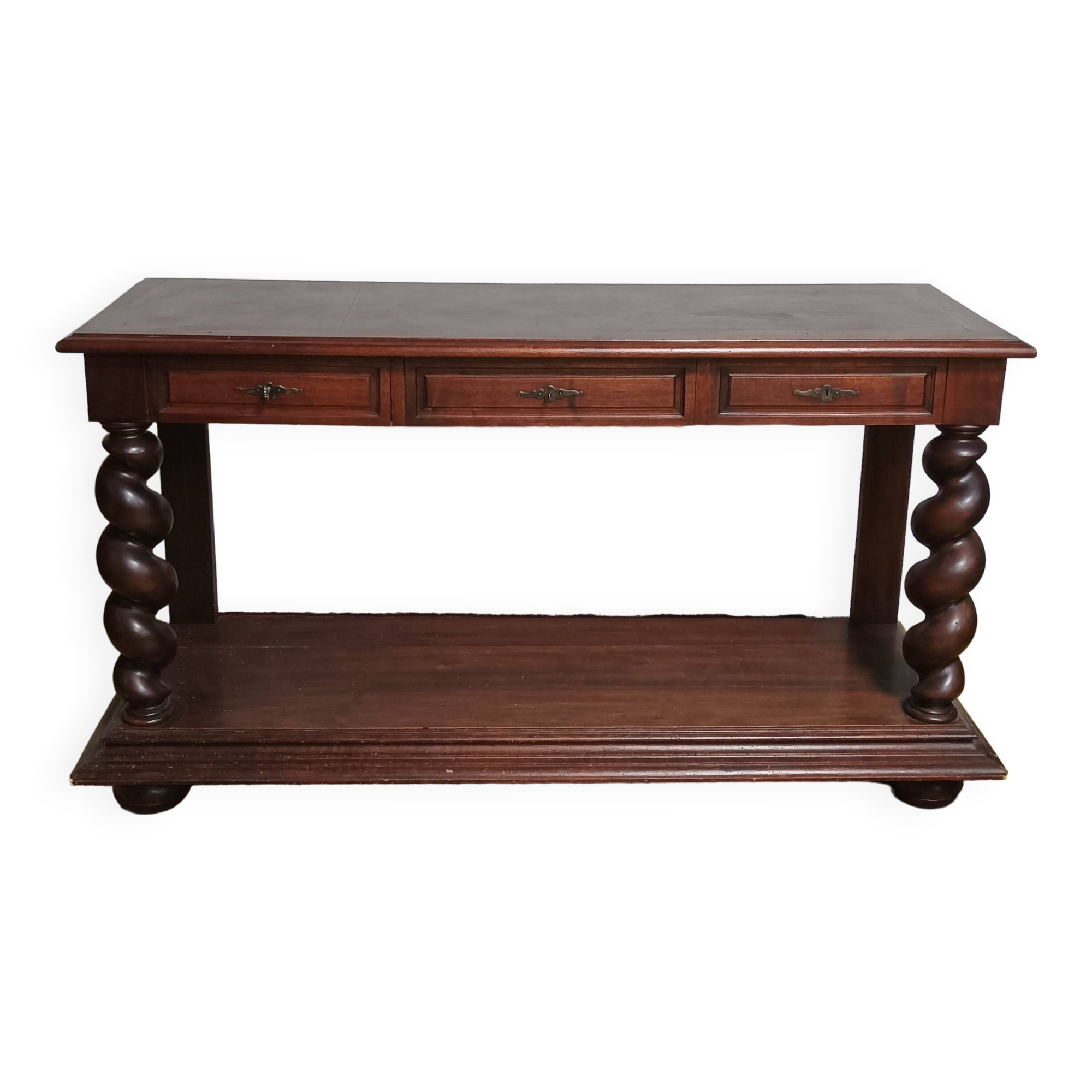 Louis XIII console in walnut