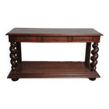 Louis XIII console in walnut