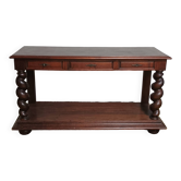 Louis XIII console in walnut