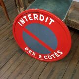 Panel Prohibition to park