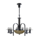 Art deco 7 flamming chandelier, 1930