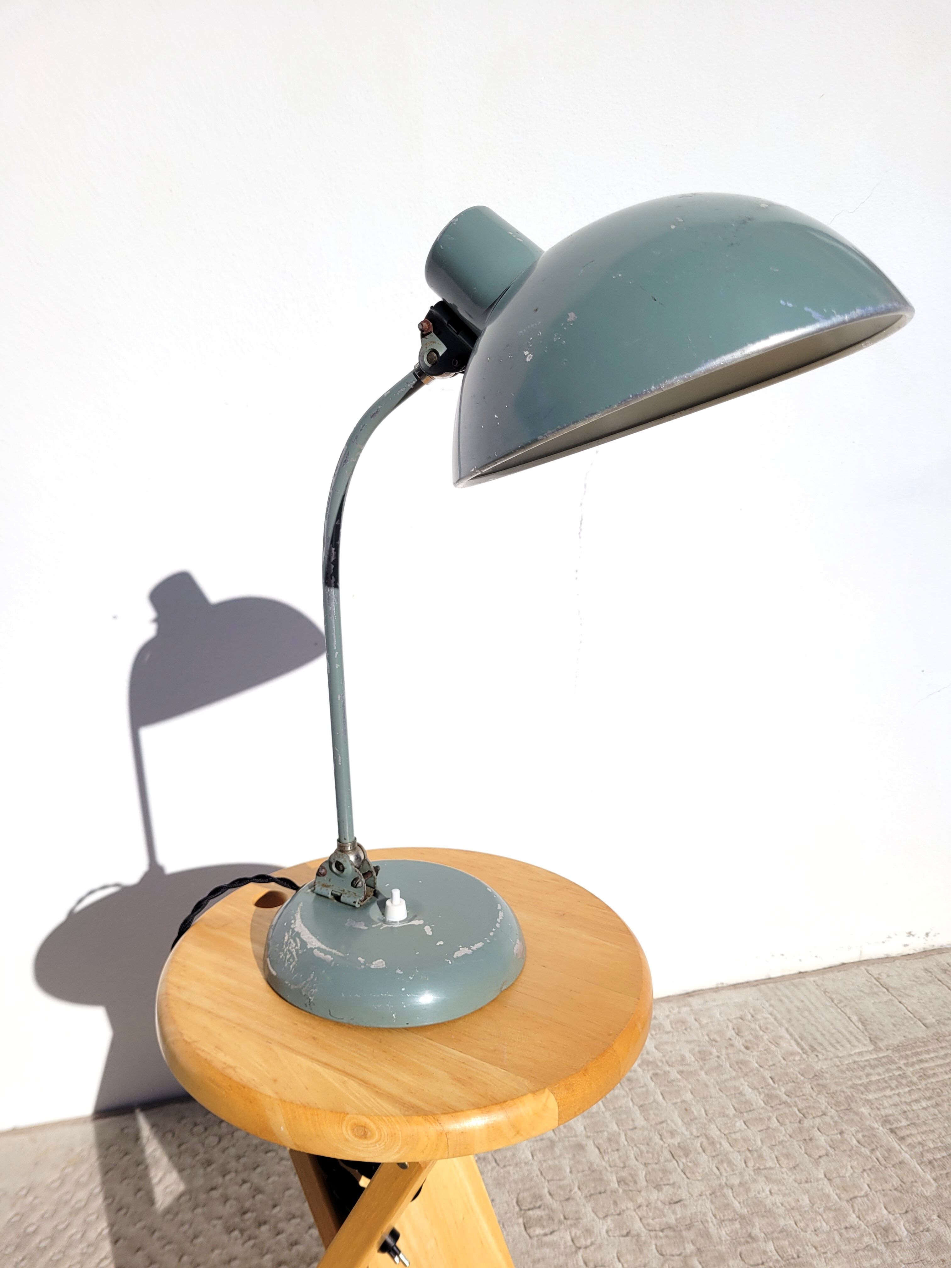 Industrial vintage table lamp