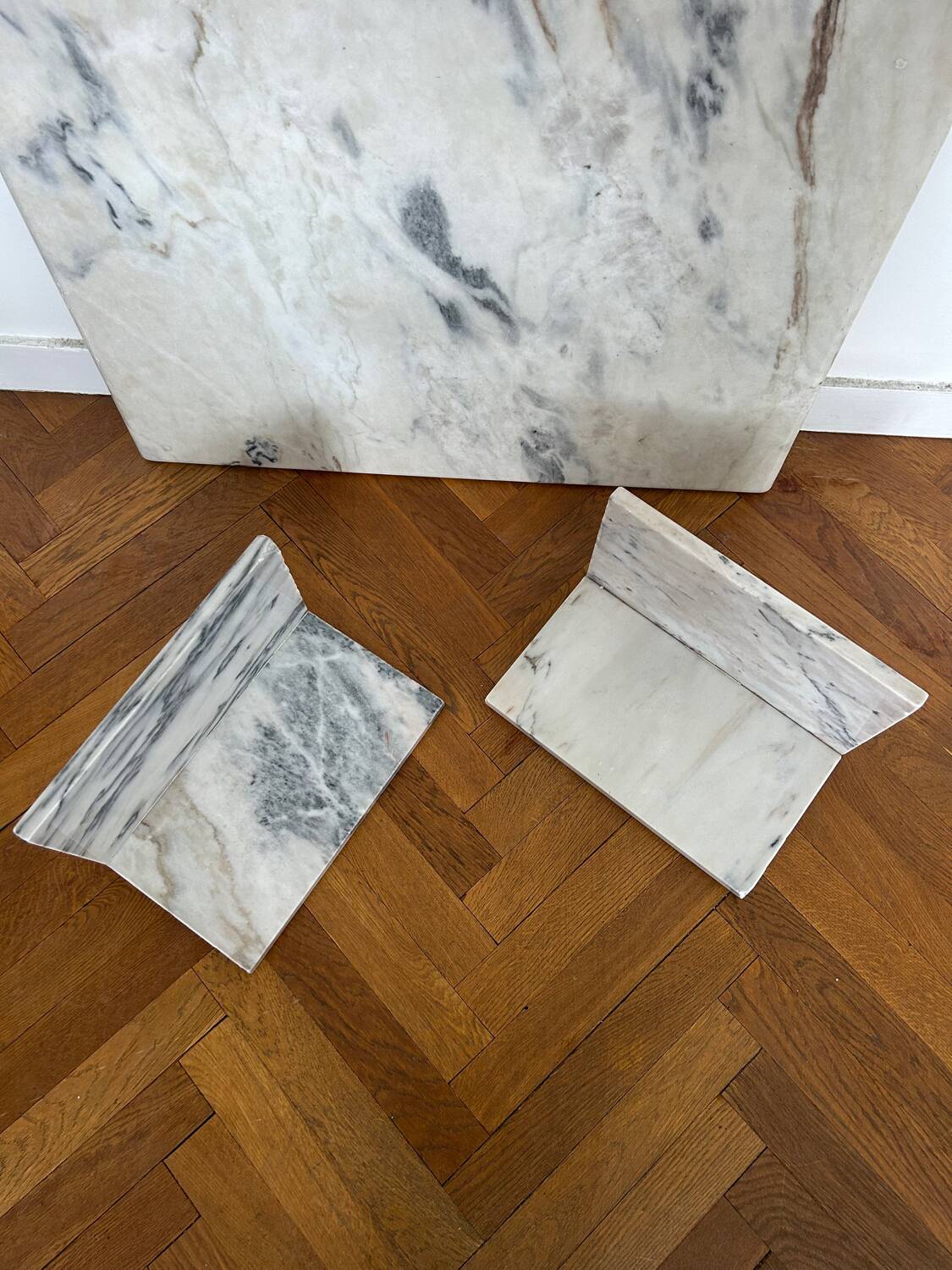 Marble coffee table