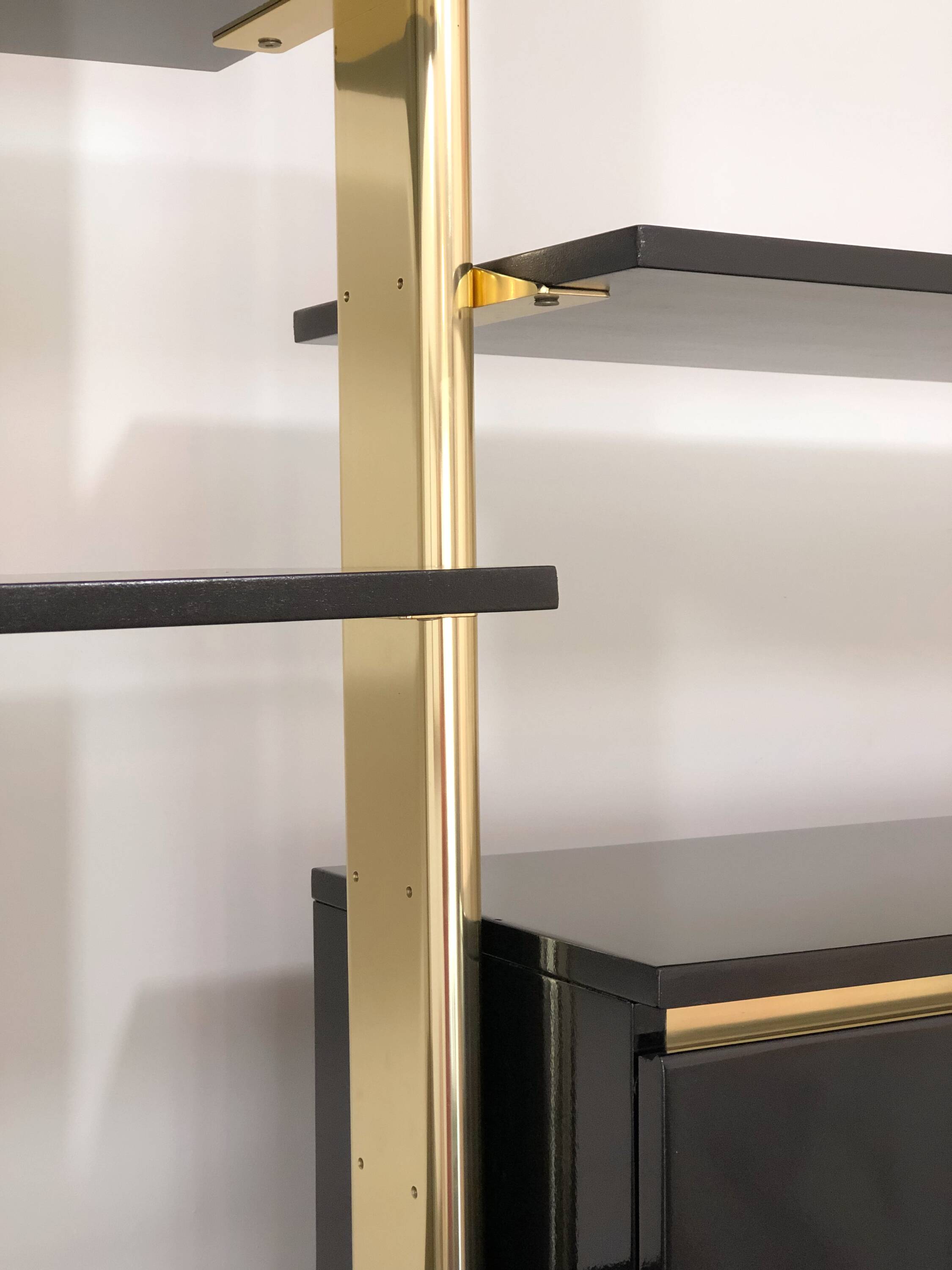 Library, modular unit by Modernindustria Giussano, 1970s