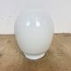 Suspension vintage en porcelaine blanche, années 1970