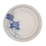 Round dish Badonviller model Roses