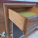 Art Deco sideboard in burr walnut