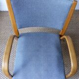 Vintage Steiner bow-wood armchair