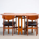 Scandinavian folding table