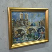 Jules Schyl (1893-1977), Swedish Modern Painting, 1960s, Oil on Canvas, Framed