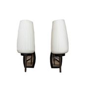 Pair of Italian mid-century wall lights, 1960-70s
