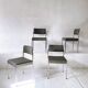 Set of 4 vintage Girsberger Martin Stoll chairs 1970s Switzerland
