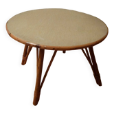 rattan coffee table