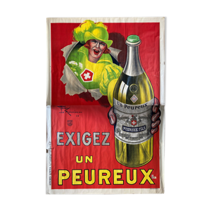 Affiche originale Exiger un Peureux