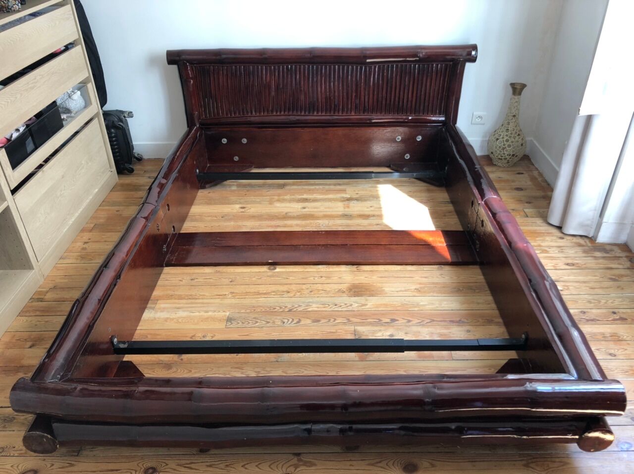 Roche Bobois bamboo bed