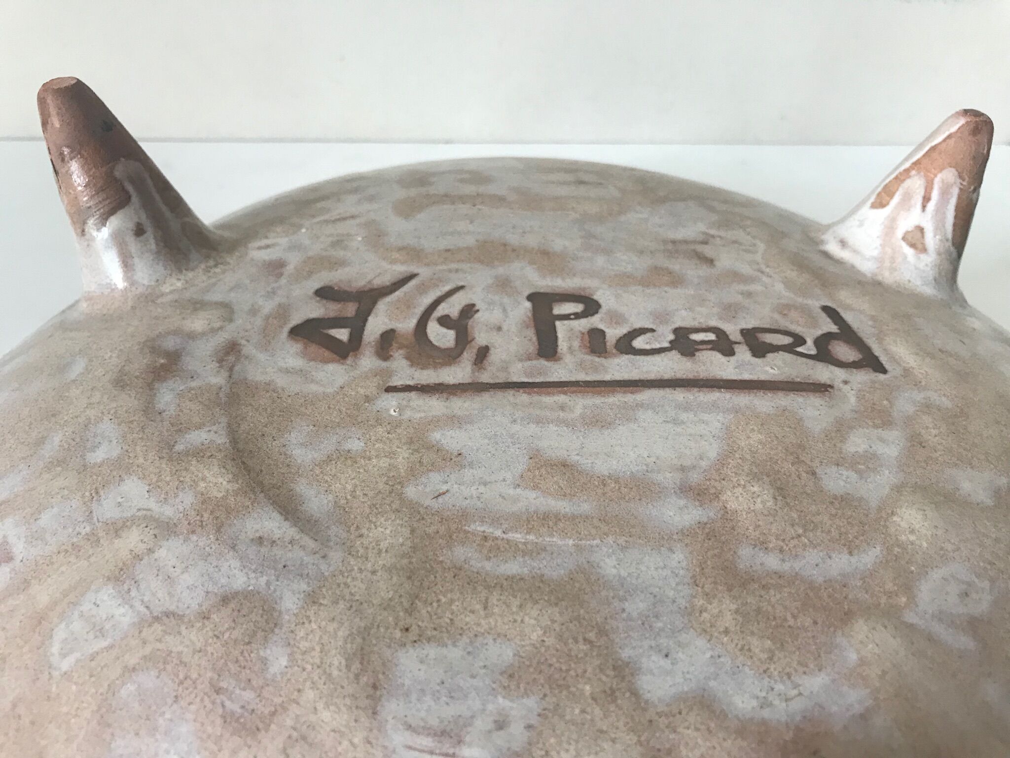 Cup ceramic JG Picard Vallauris 1960