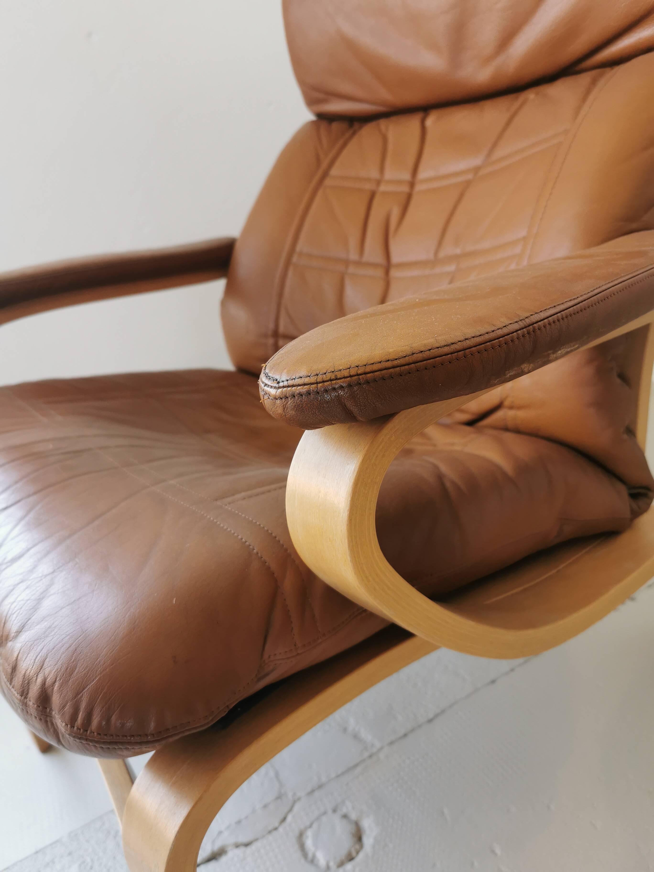 Pair of vintage Scandinavian armchairs